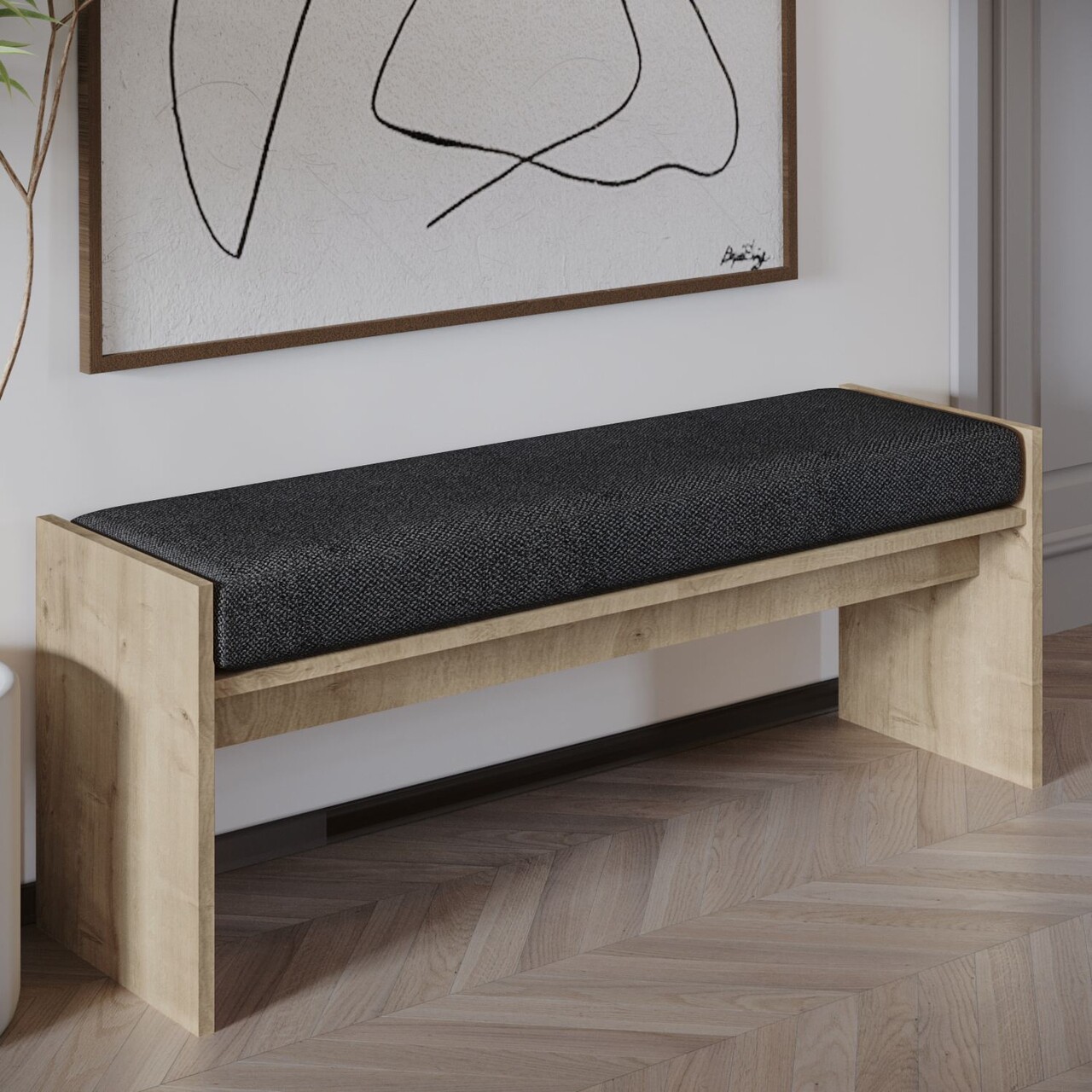 Banca, Atelier del Sofa, 774BNT1106, PAL, Maro - imagine 6